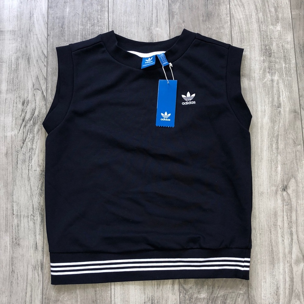 Adidas knit tank top